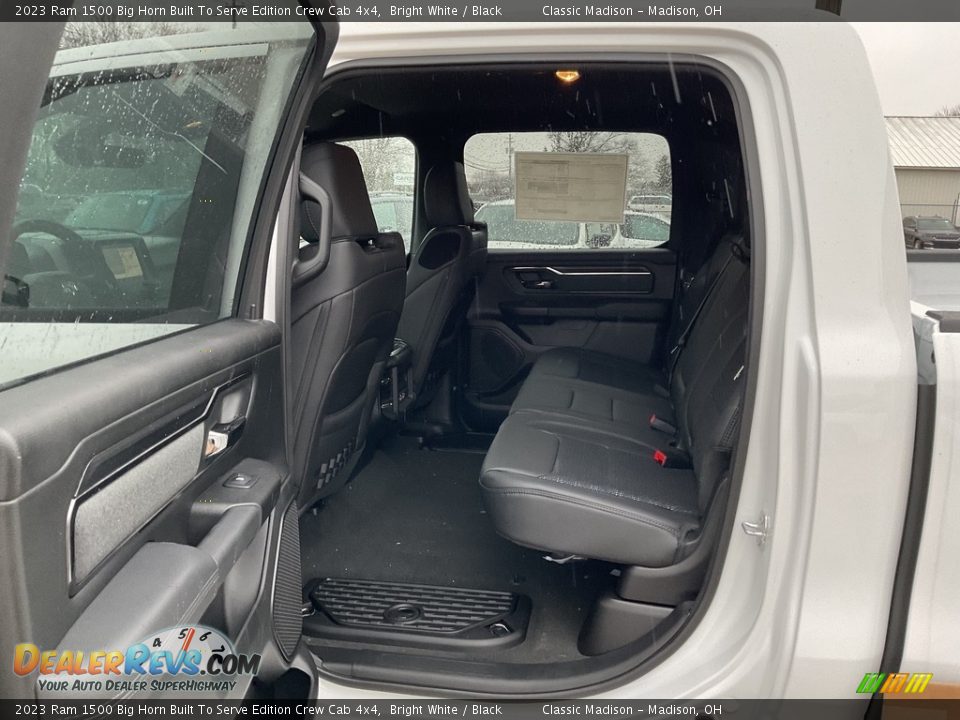 2023 Ram 1500 Big Horn Built To Serve Edition Crew Cab 4x4 Bright White / Black Photo #3