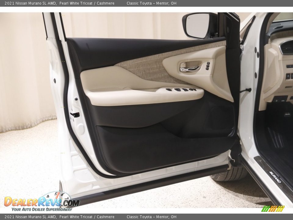 2021 Nissan Murano SL AWD Pearl White Tricoat / Cashmere Photo #4
