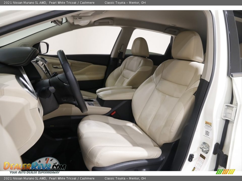 2021 Nissan Murano SL AWD Pearl White Tricoat / Cashmere Photo #5