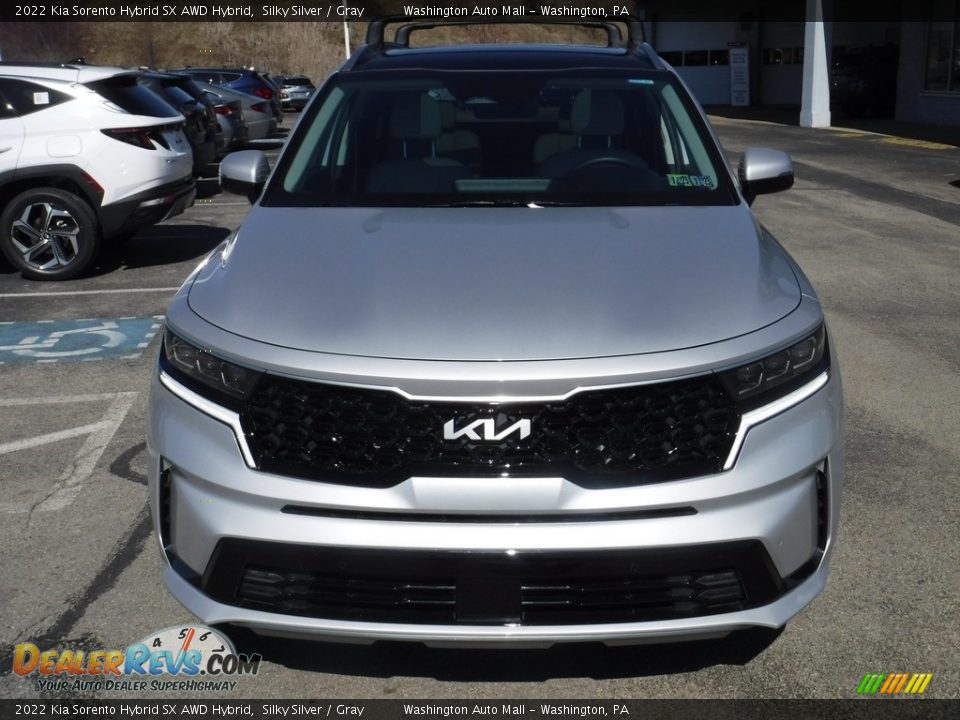 2022 Kia Sorento Hybrid SX AWD Hybrid Silky Silver / Gray Photo #5