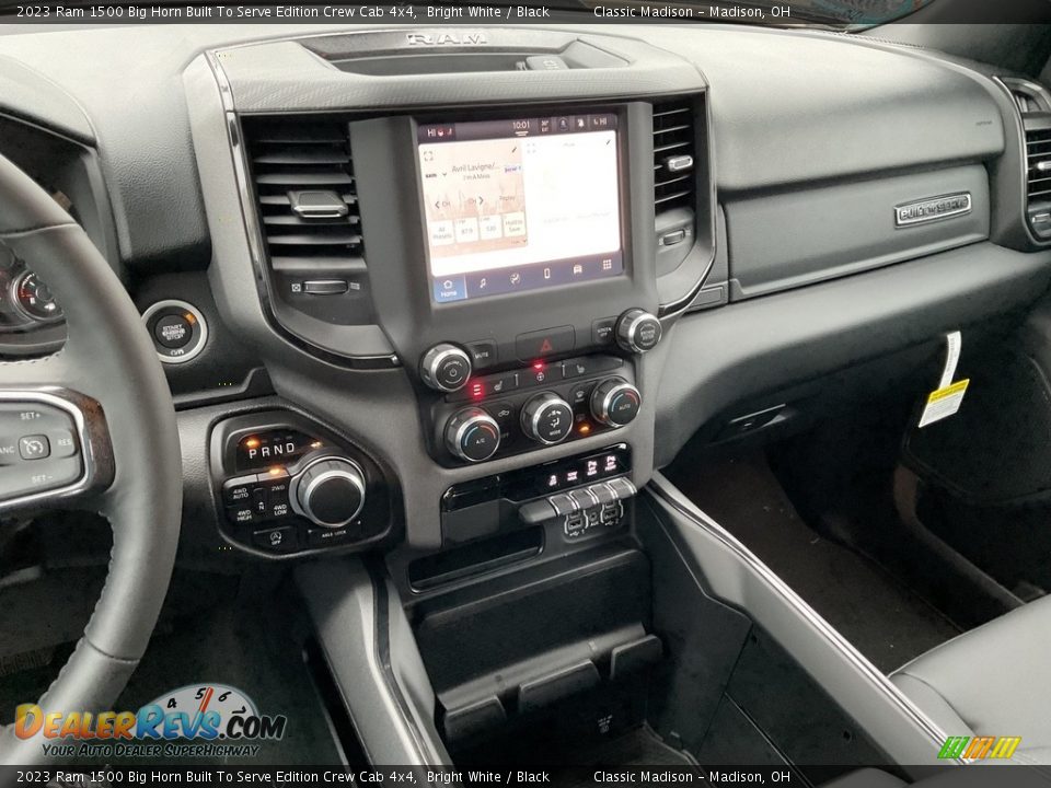 2023 Ram 1500 Big Horn Built To Serve Edition Crew Cab 4x4 Bright White / Black Photo #6