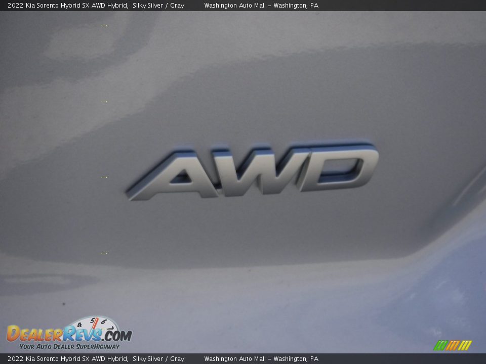 2022 Kia Sorento Hybrid SX AWD Hybrid Silky Silver / Gray Photo #9