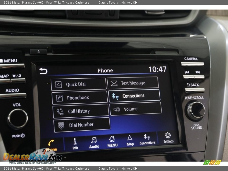 2021 Nissan Murano SL AWD Pearl White Tricoat / Cashmere Photo #12