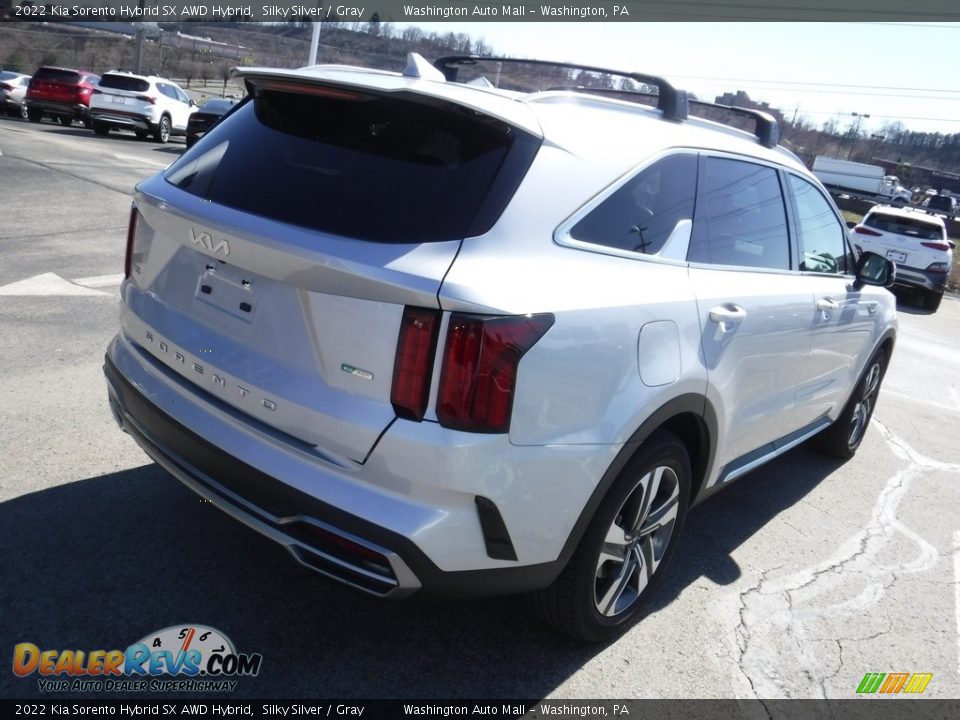 2022 Kia Sorento Hybrid SX AWD Hybrid Silky Silver / Gray Photo #11