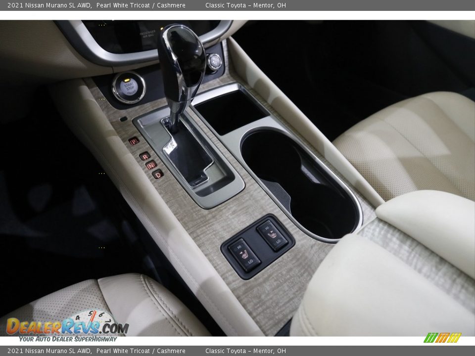 2021 Nissan Murano SL AWD Pearl White Tricoat / Cashmere Photo #14