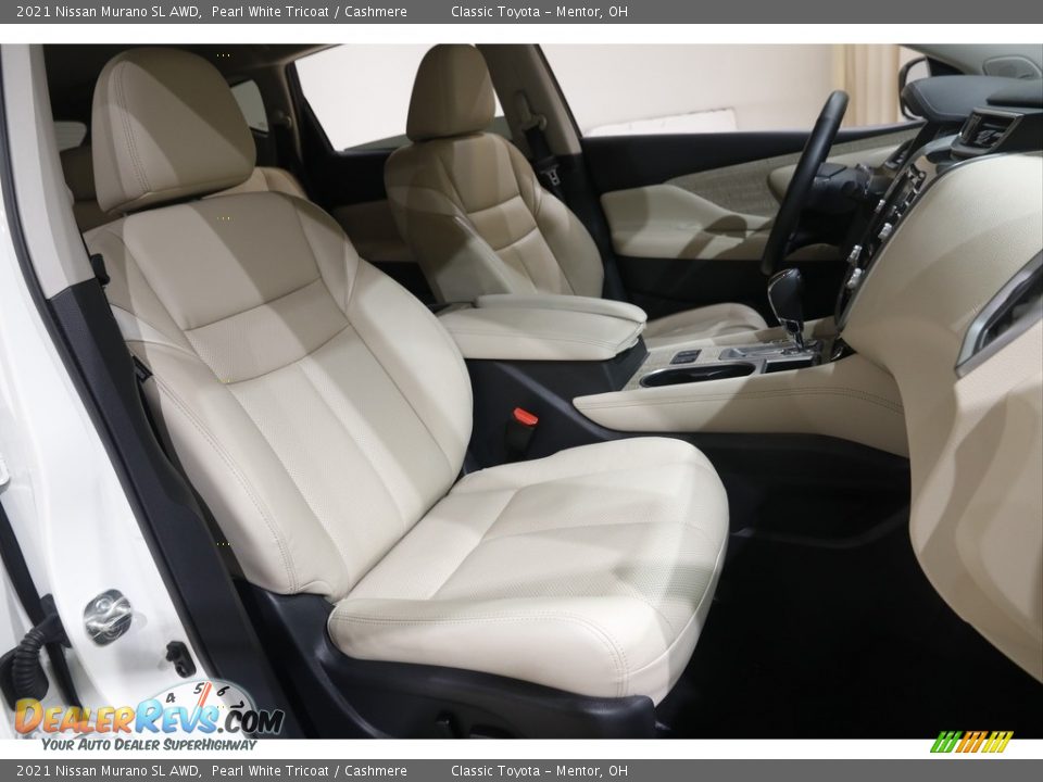 2021 Nissan Murano SL AWD Pearl White Tricoat / Cashmere Photo #16