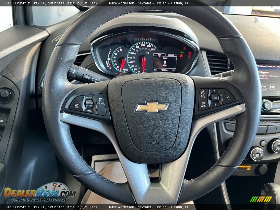 2020 Chevrolet Trax LT Satin Steel Metallic / Jet Black Photo #17