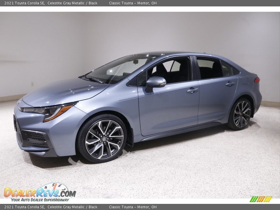 2021 Toyota Corolla SE Celestite Gray Metallic / Black Photo #3
