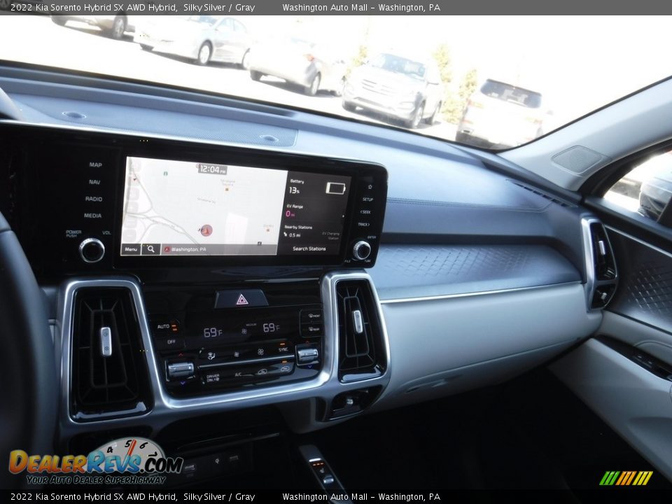 2022 Kia Sorento Hybrid SX AWD Hybrid Silky Silver / Gray Photo #25