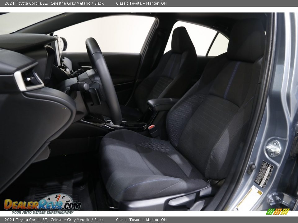 2021 Toyota Corolla SE Celestite Gray Metallic / Black Photo #5