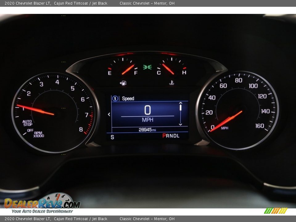 2020 Chevrolet Blazer LT Cajun Red Tintcoat / Jet Black Photo #8