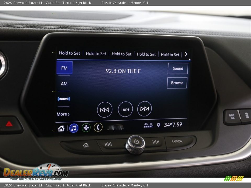 2020 Chevrolet Blazer LT Cajun Red Tintcoat / Jet Black Photo #10