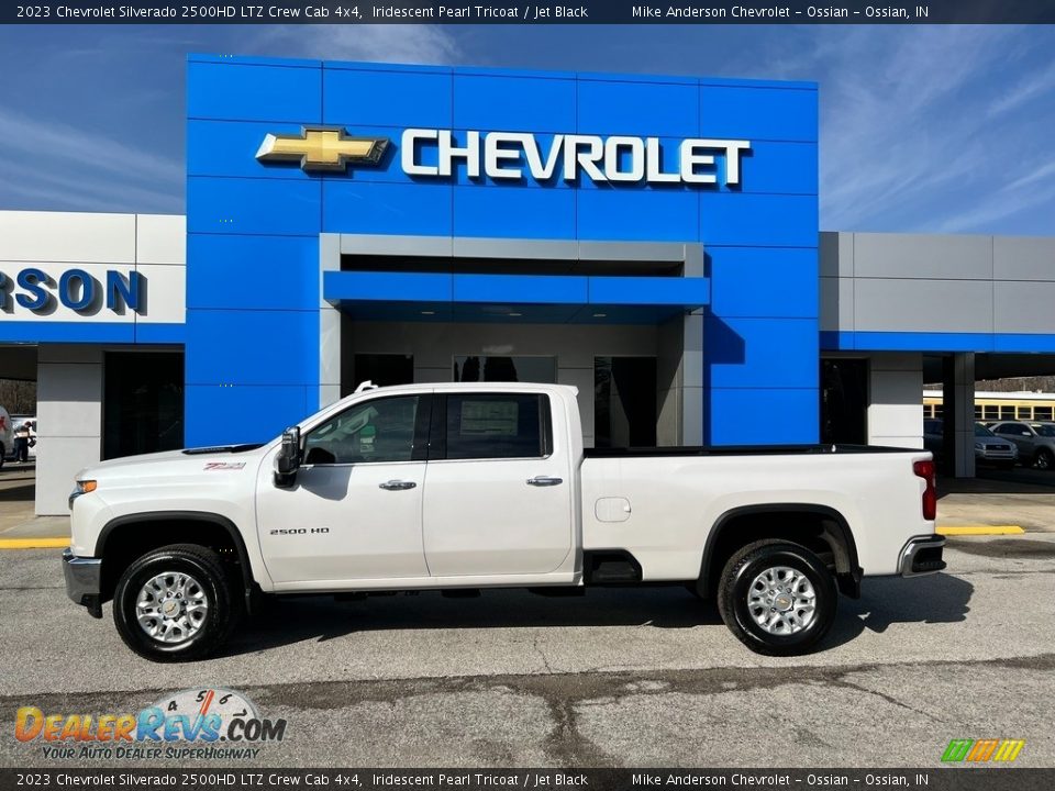 2023 Chevrolet Silverado 2500HD LTZ Crew Cab 4x4 Iridescent Pearl Tricoat / Jet Black Photo #1