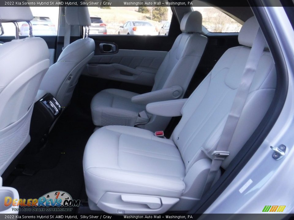 2022 Kia Sorento Hybrid SX AWD Hybrid Silky Silver / Gray Photo #35