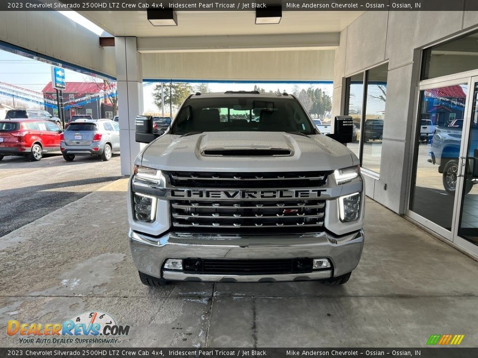 2023 Chevrolet Silverado 2500HD LTZ Crew Cab 4x4 Iridescent Pearl Tricoat / Jet Black Photo #3