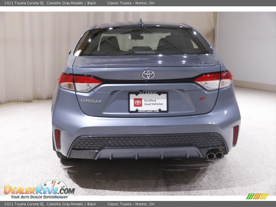 2021 Toyota Corolla SE Celestite Gray Metallic / Black Photo #17