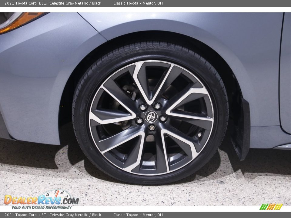 2021 Toyota Corolla SE Celestite Gray Metallic / Black Photo #19