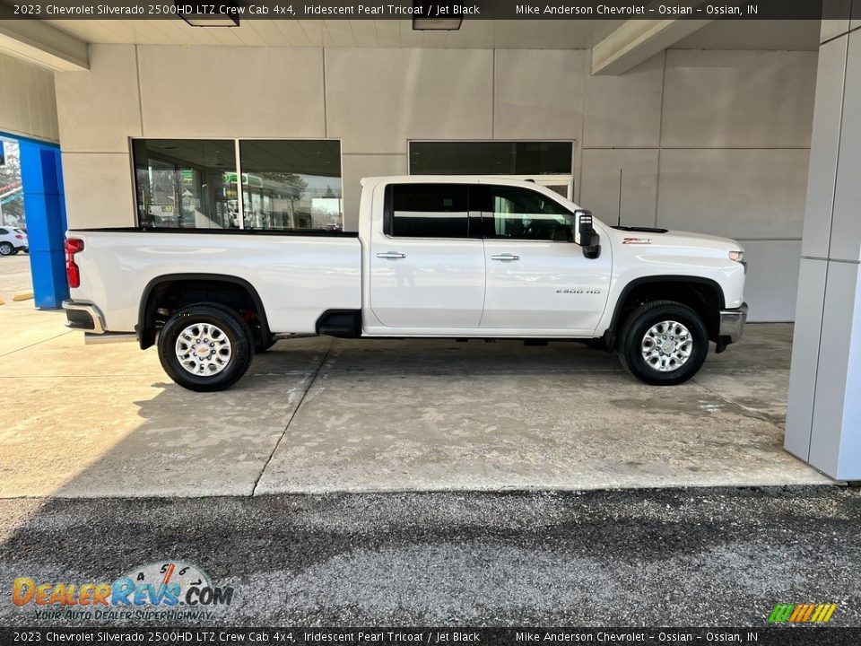 2023 Chevrolet Silverado 2500HD LTZ Crew Cab 4x4 Iridescent Pearl Tricoat / Jet Black Photo #6