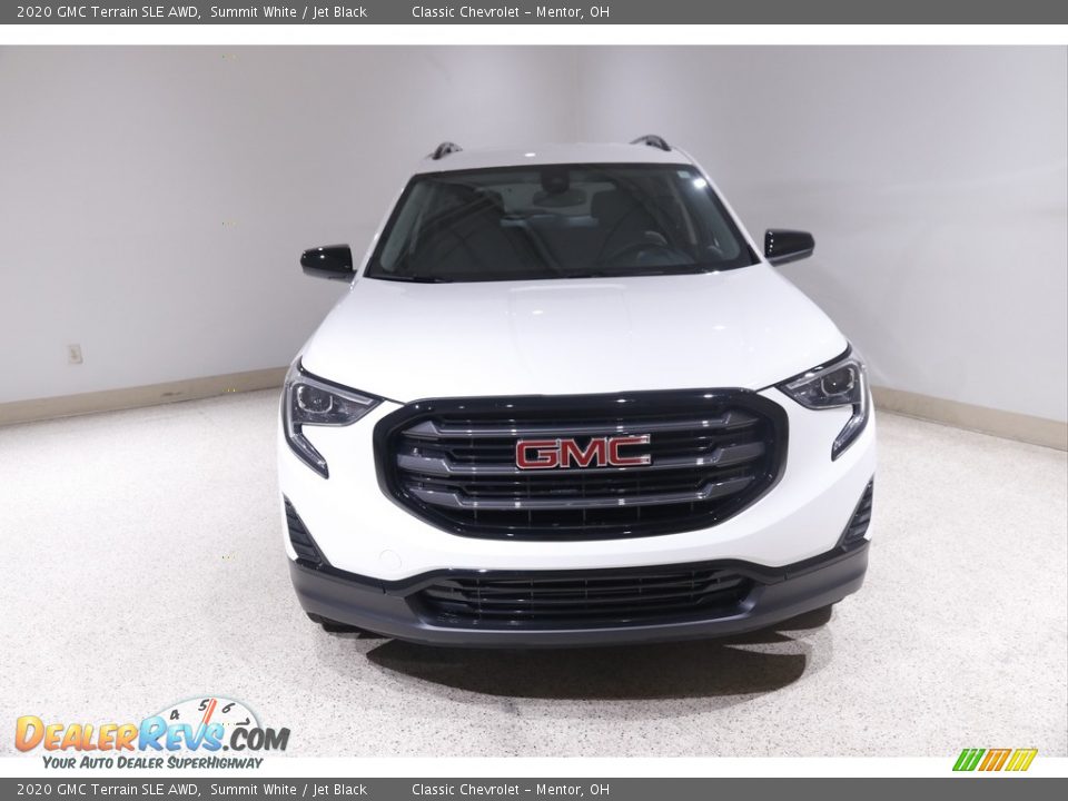 2020 GMC Terrain SLE AWD Summit White / Jet Black Photo #2