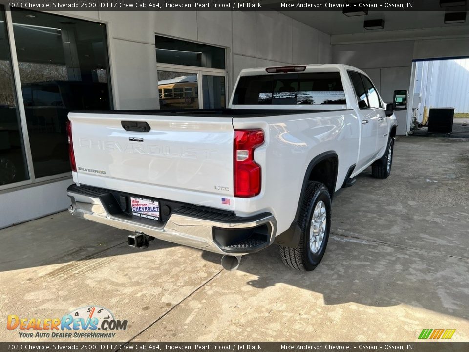 2023 Chevrolet Silverado 2500HD LTZ Crew Cab 4x4 Iridescent Pearl Tricoat / Jet Black Photo #7