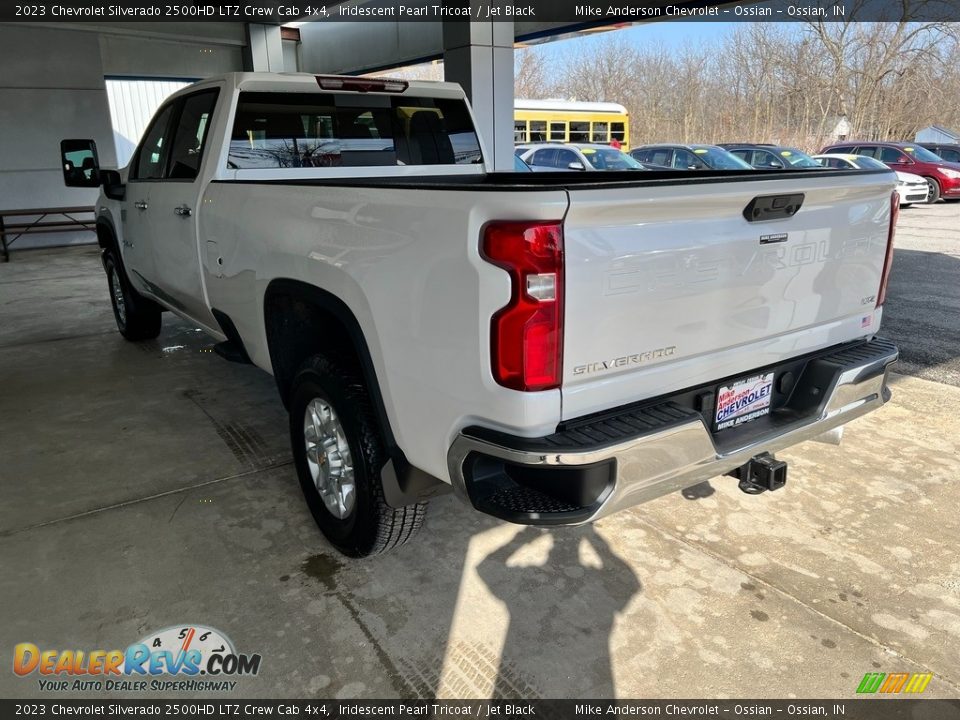 2023 Chevrolet Silverado 2500HD LTZ Crew Cab 4x4 Iridescent Pearl Tricoat / Jet Black Photo #10