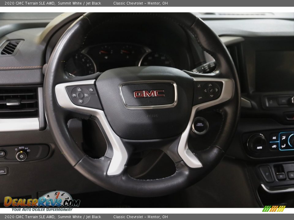 2020 GMC Terrain SLE AWD Summit White / Jet Black Photo #7