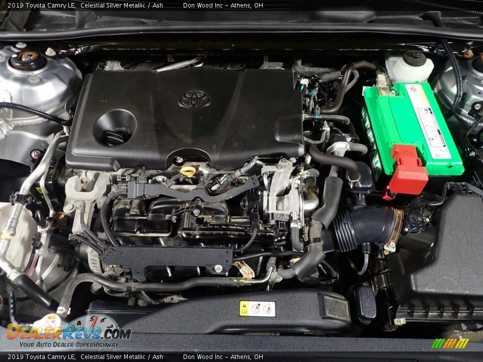 2019 Toyota Camry LE Celestial Silver Metallic / Ash Photo #6