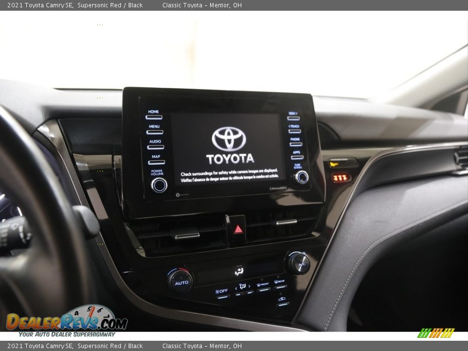 2021 Toyota Camry SE Supersonic Red / Black Photo #9