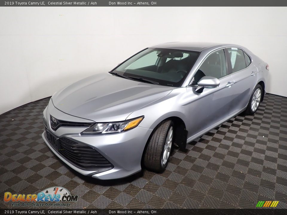 2019 Toyota Camry LE Celestial Silver Metallic / Ash Photo #8