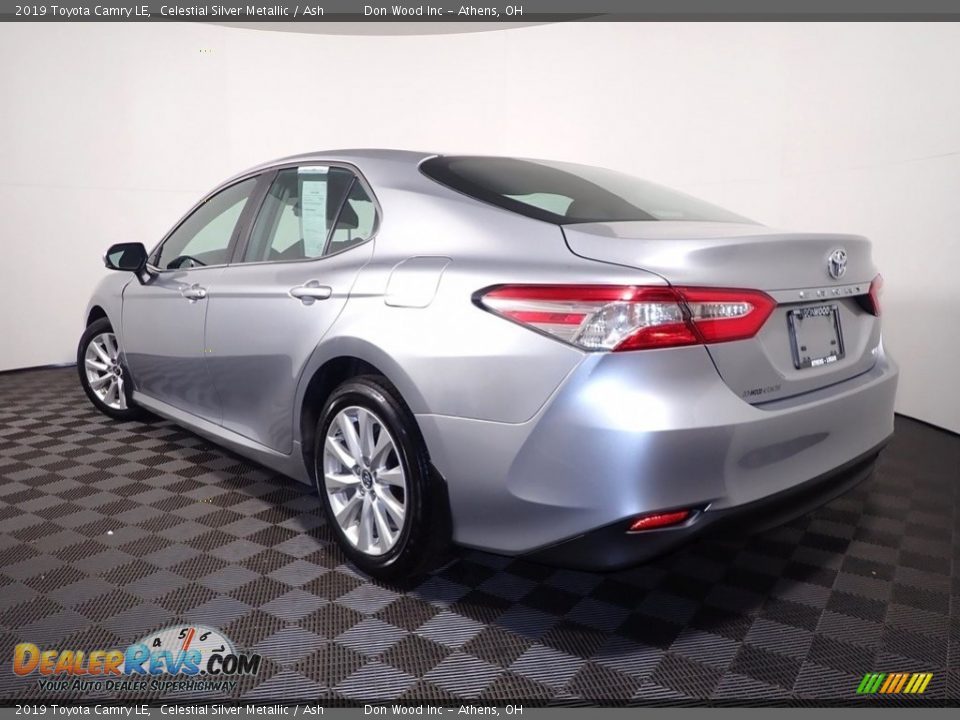 2019 Toyota Camry LE Celestial Silver Metallic / Ash Photo #9