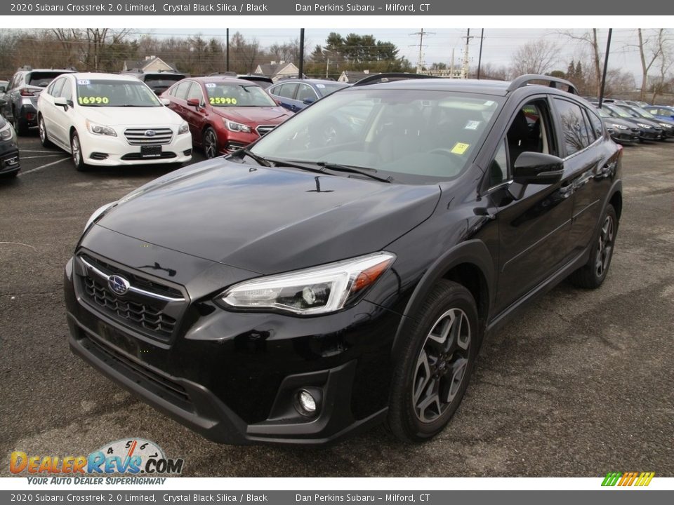 2020 Subaru Crosstrek 2.0 Limited Crystal Black Silica / Black Photo #1