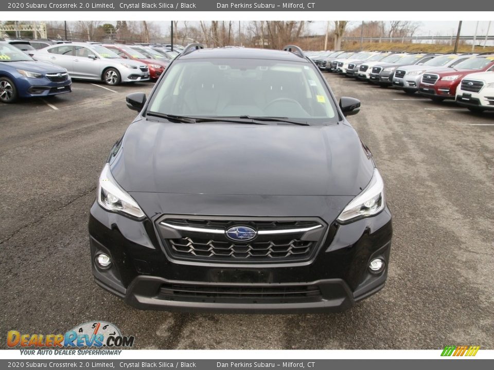 2020 Subaru Crosstrek 2.0 Limited Crystal Black Silica / Black Photo #2
