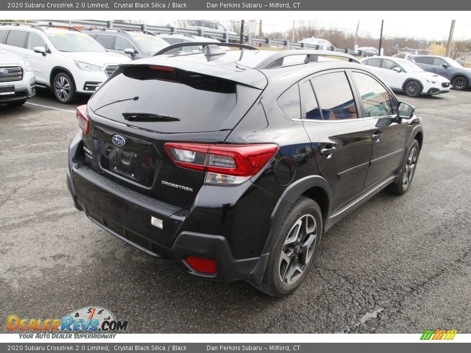 2020 Subaru Crosstrek 2.0 Limited Crystal Black Silica / Black Photo #5