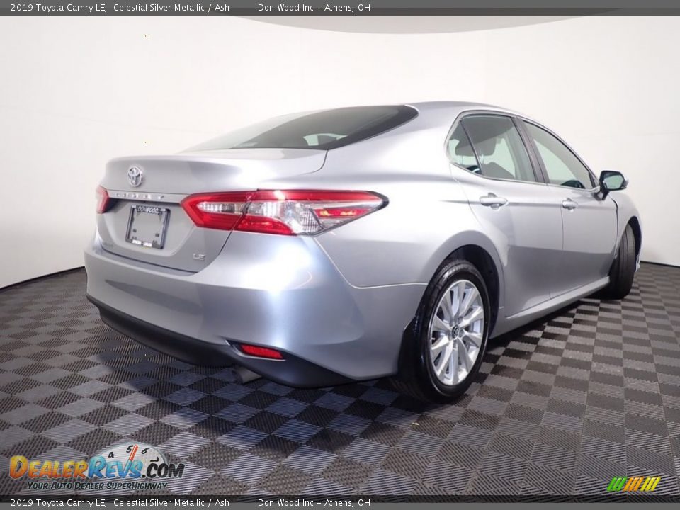 2019 Toyota Camry LE Celestial Silver Metallic / Ash Photo #14