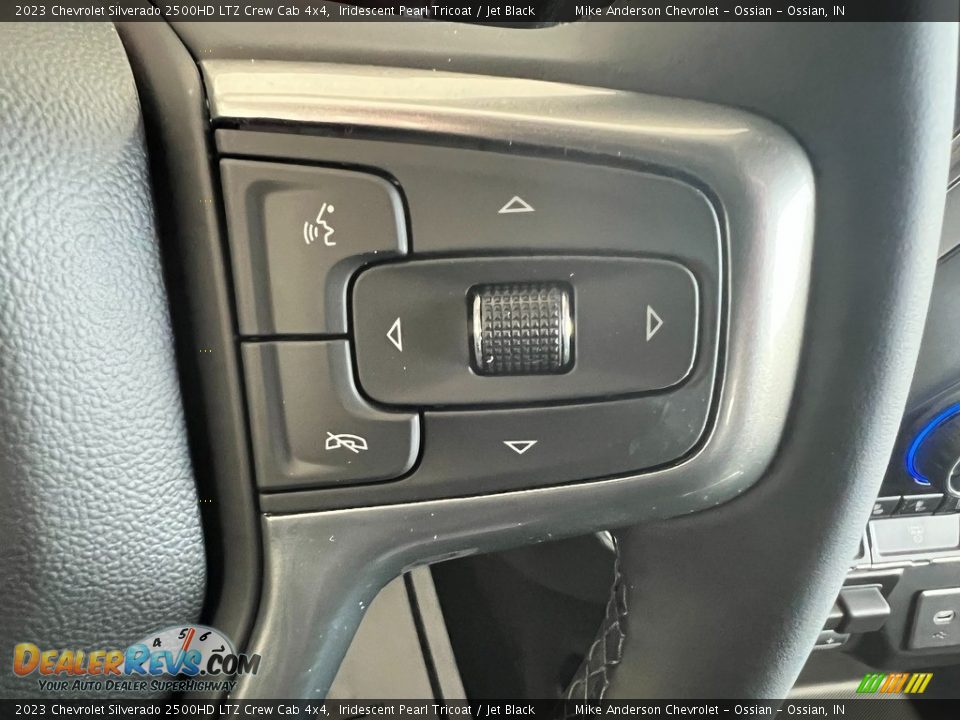 2023 Chevrolet Silverado 2500HD LTZ Crew Cab 4x4 Iridescent Pearl Tricoat / Jet Black Photo #19