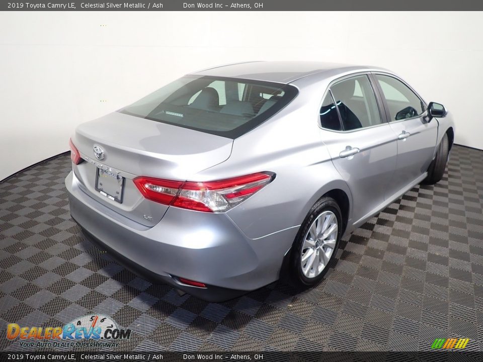 2019 Toyota Camry LE Celestial Silver Metallic / Ash Photo #15