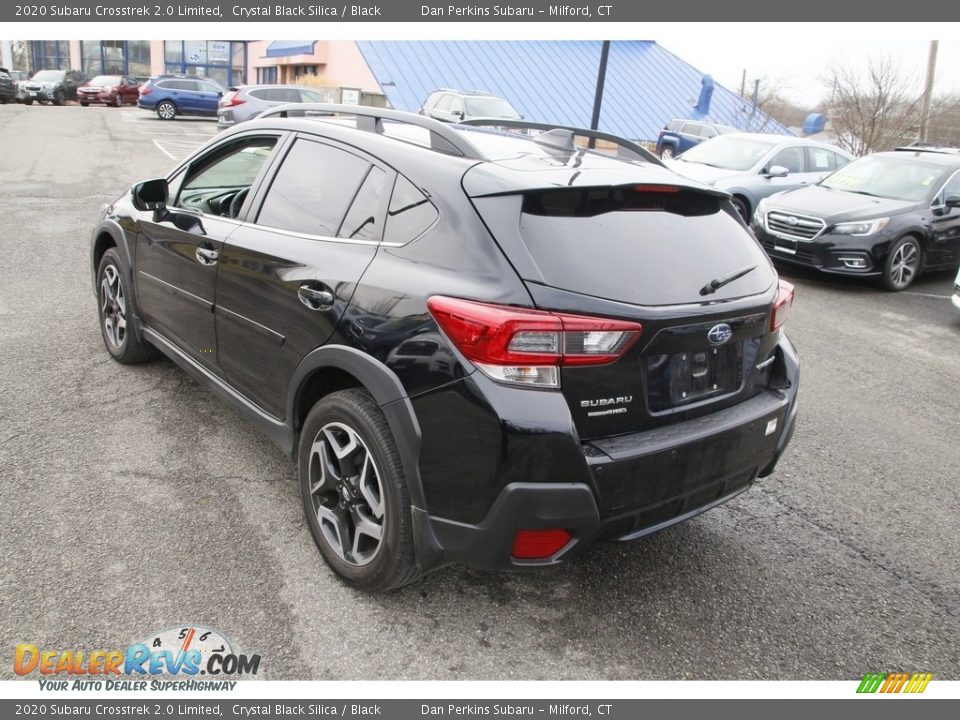 2020 Subaru Crosstrek 2.0 Limited Crystal Black Silica / Black Photo #7