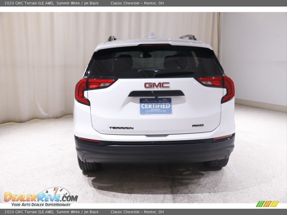 2020 GMC Terrain SLE AWD Summit White / Jet Black Photo #18