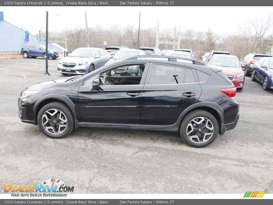 2020 Subaru Crosstrek 2.0 Limited Crystal Black Silica / Black Photo #8