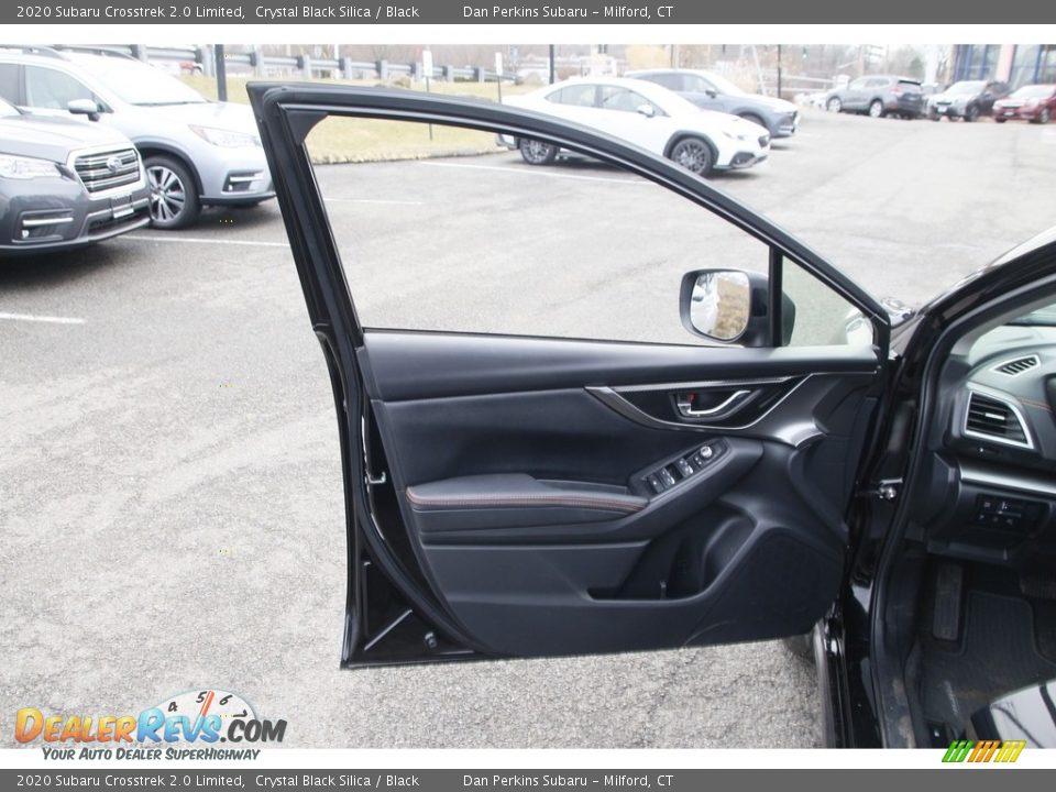 2020 Subaru Crosstrek 2.0 Limited Crystal Black Silica / Black Photo #9