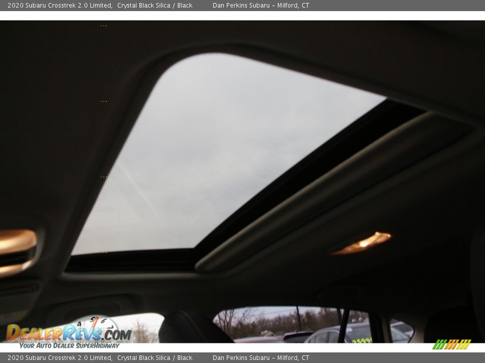 2020 Subaru Crosstrek 2.0 Limited Crystal Black Silica / Black Photo #11