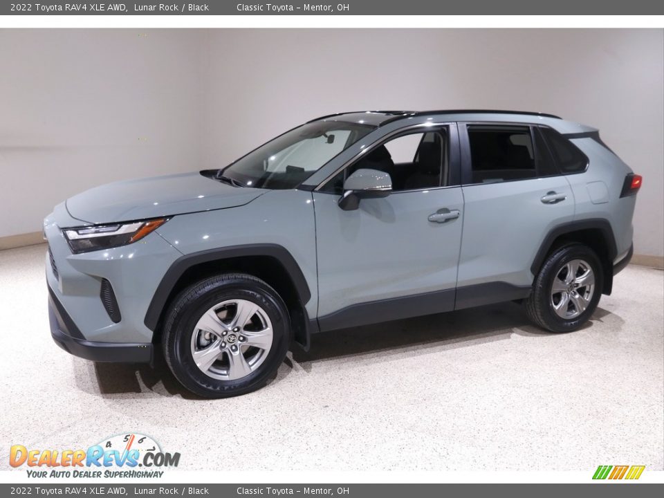 2022 Toyota RAV4 XLE AWD Lunar Rock / Black Photo #3