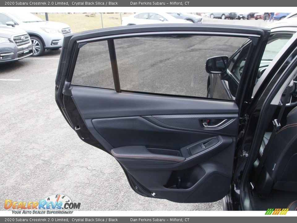 2020 Subaru Crosstrek 2.0 Limited Crystal Black Silica / Black Photo #12