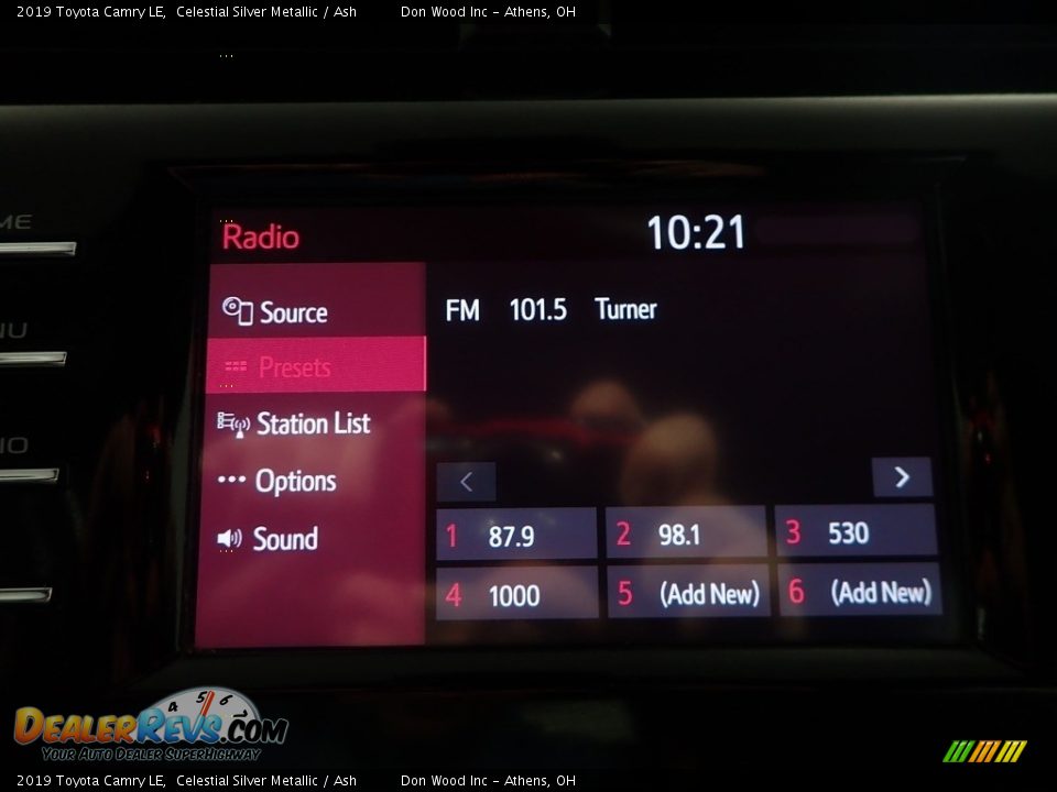 2019 Toyota Camry LE Celestial Silver Metallic / Ash Photo #22