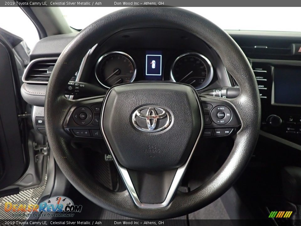 2019 Toyota Camry LE Celestial Silver Metallic / Ash Photo #23