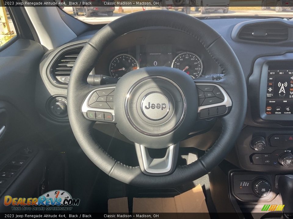 2023 Jeep Renegade Altitude 4x4 Black / Black Photo #5