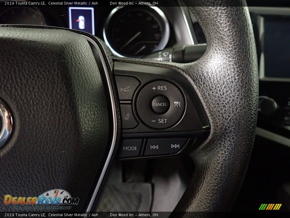 2019 Toyota Camry LE Celestial Silver Metallic / Ash Photo #26