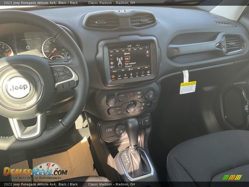 2023 Jeep Renegade Altitude 4x4 Black / Black Photo #6