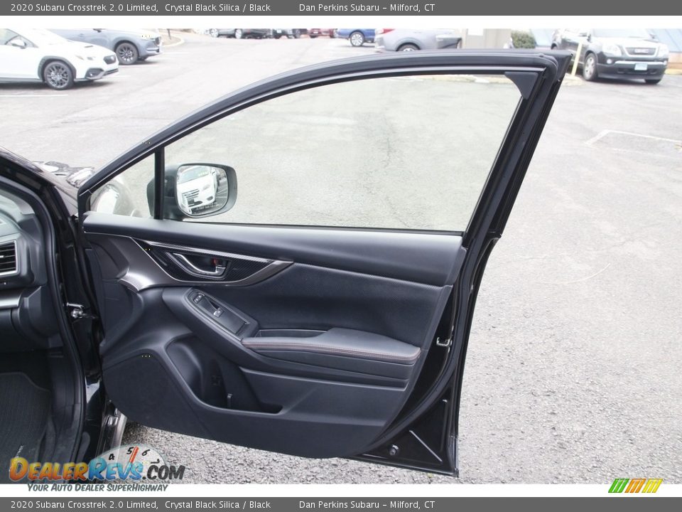 2020 Subaru Crosstrek 2.0 Limited Crystal Black Silica / Black Photo #17