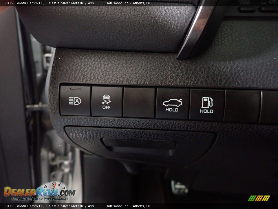 2019 Toyota Camry LE Celestial Silver Metallic / Ash Photo #27